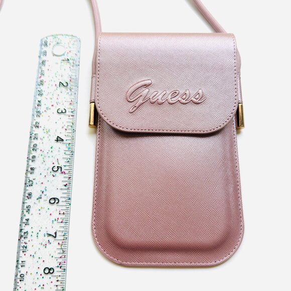 3667 GUESS CROSSBODY PHONE HOLDER IPHONE 16 PRO MAX - Picture 2 of 7
